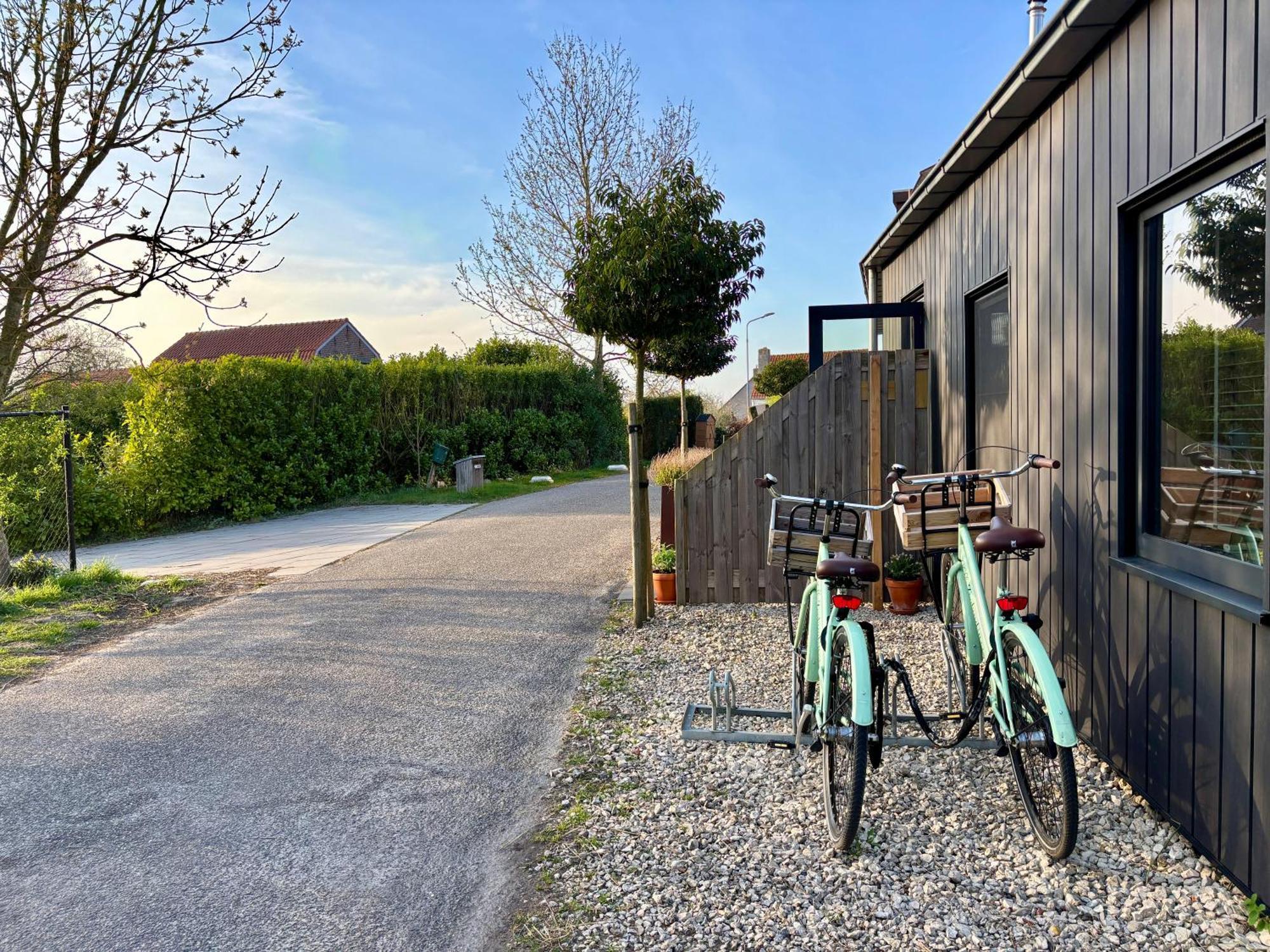 Romantisch Huisje Met Houtkachel & Airco Op 2,5Km Van Zee Groede Exterior foto